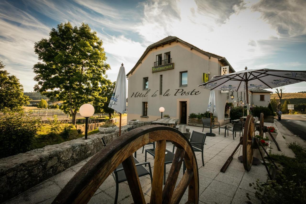 Hôtel Restaurant de la Poste et La Grange Détente, espace bien-être Châteauneuf-de-Randon Exterior foto