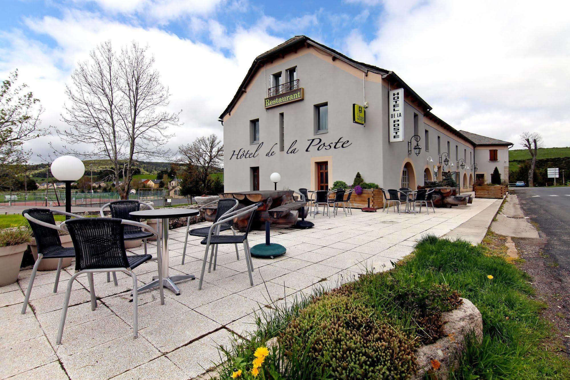 Hôtel Restaurant de la Poste et La Grange Détente, espace bien-être Châteauneuf-de-Randon Exterior foto